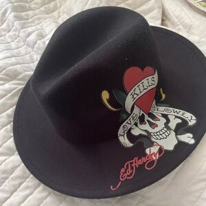 Ed Hardy NWOT brim hat